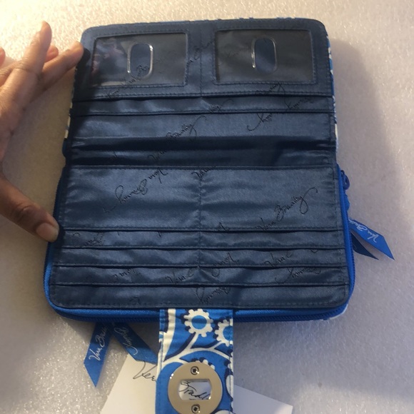 Vera Bradley blue wallet - Picture 2 of 12
